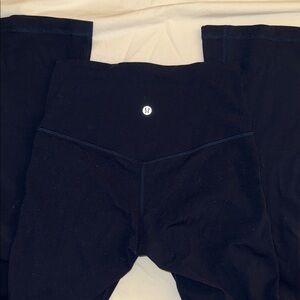 lululemon athletica Navy High-Rise Flare Leggings